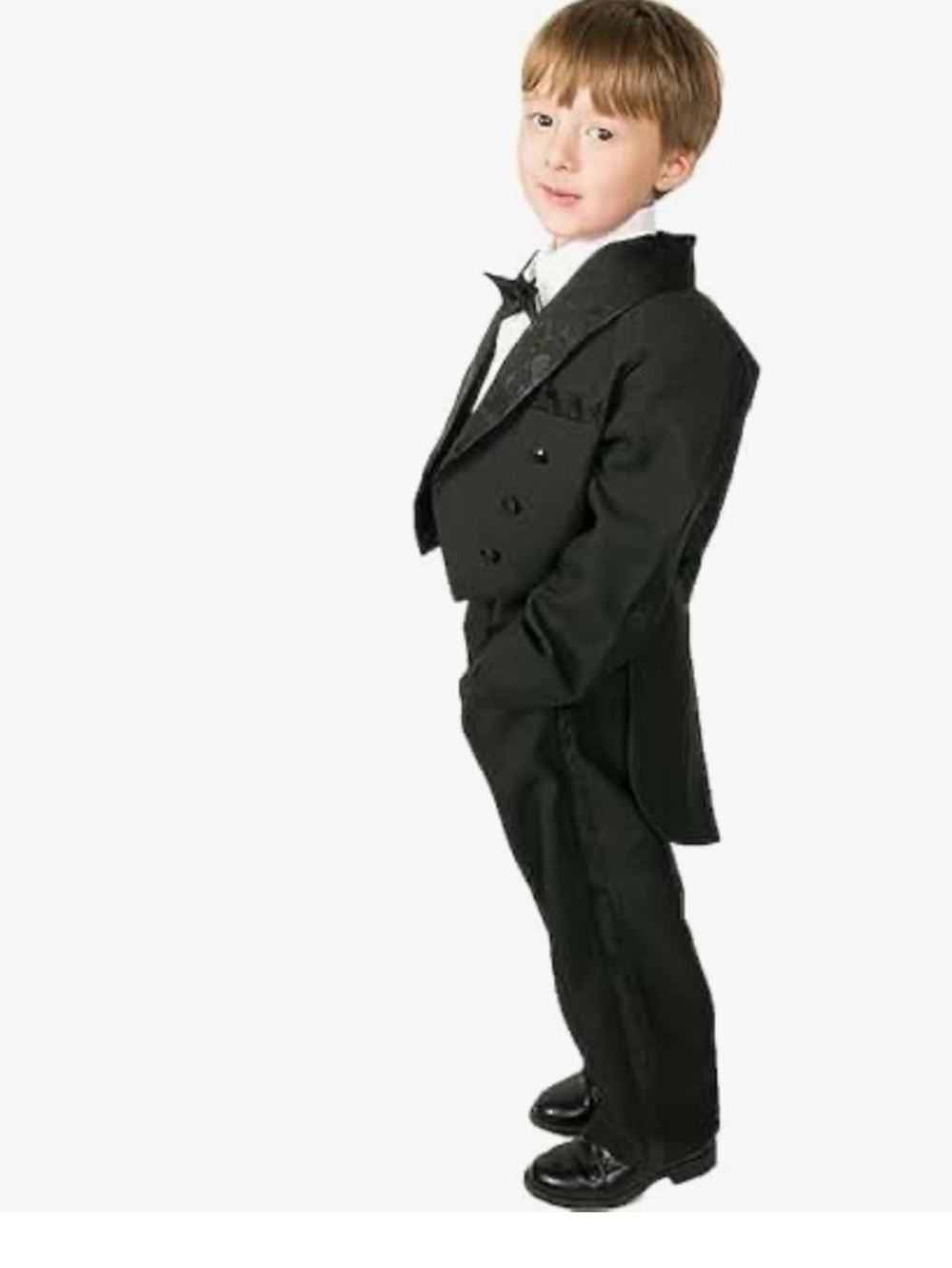 Lito Boys “Tails” Tux 3 Piece  size Toddler medium